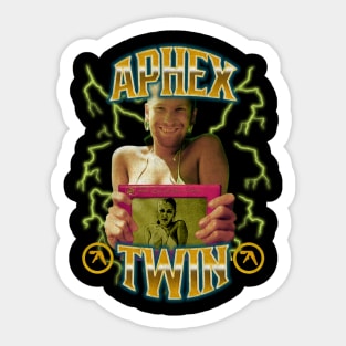 Aphex Twin // Bootleg Style Sticker